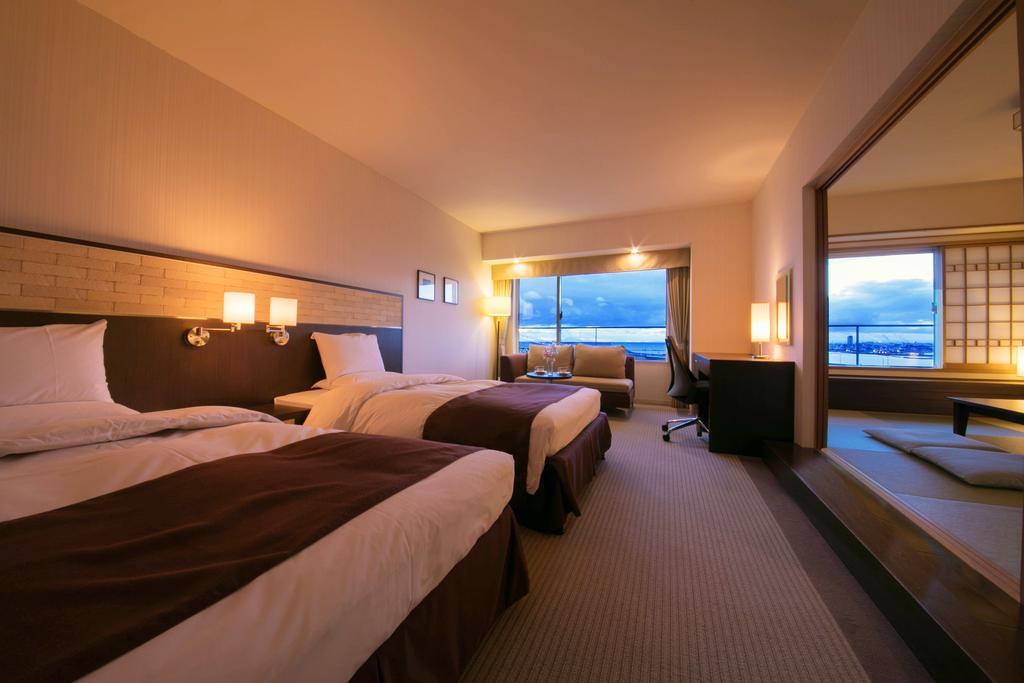 Seaside Hotel Maiko Villa Kobe Bagian luar foto