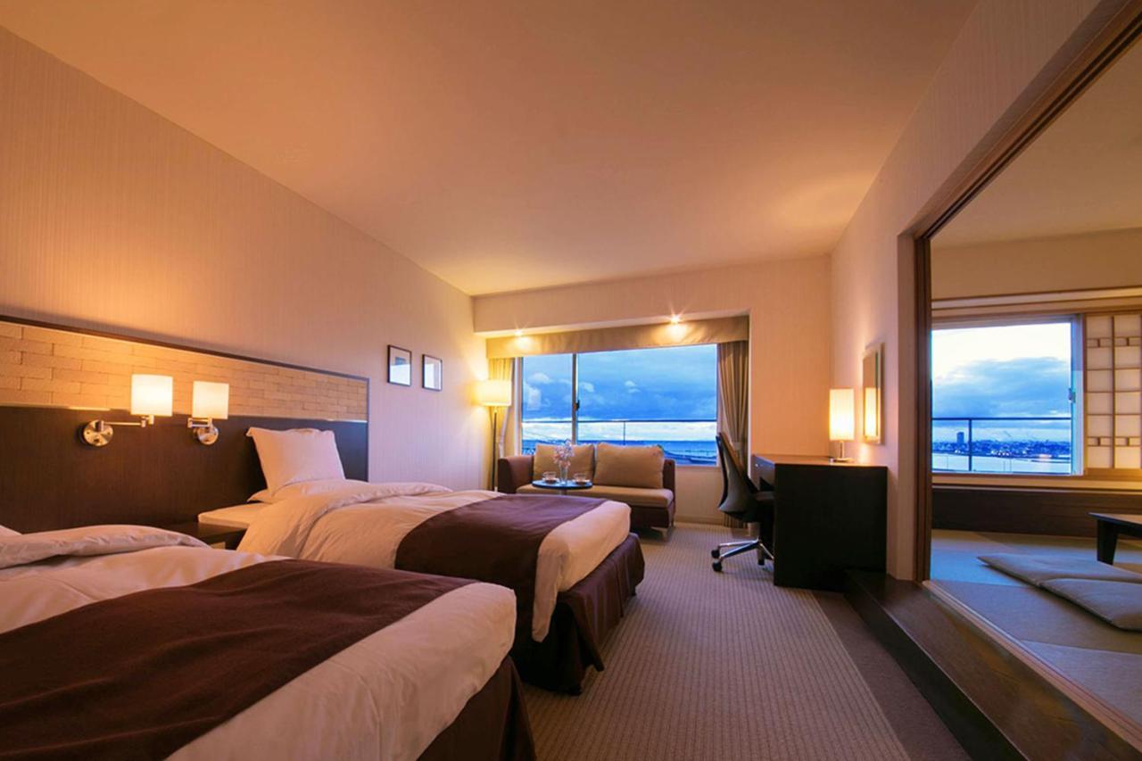 Seaside Hotel Maiko Villa Kobe Bagian luar foto